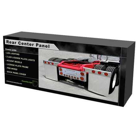STANDARD REAR CENTER PANEL WITH 4" LEDS / 2" LEDS / 2 LICENSE LEDS STANDARD REAR CENTER PANEL WITH 4" LEDS / 2" LEDS / 2 LICENSE LEDS