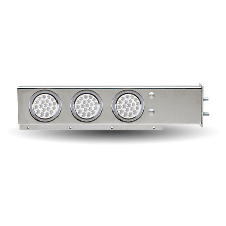 Mud Flap Hangers With Dual Revolution LED Lights Mud Flap Hangers With Dual Revolution LED Lights