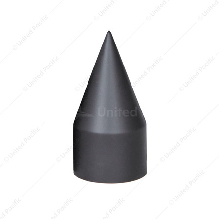33mm x 4-1/8" Matte Black Spike Nut Cover - Thread-On (Bulk)