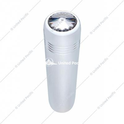 2-1/4" Long Aluminum Toggle Switch Extension With Crystal For Kenworth - Clear Crystal (2-Pack)