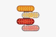 Lights stacked vertically