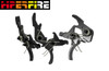 Hiperfire Hiperfire Enhanced Duty Trigger - Designated Marksman, Trigger Assembly, Fits AR15/AR10, Medium 4.5 And 5.5 Lb Pulls, Black Finish