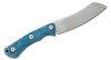 Condor Tool & Knife CTK2842-4.7SK Sport X.E.R.O. Chief Fixed Knife - 4.71" 14C28N Sheepsfoot Blade, Blue Micarta Handles, Kydex Sheath