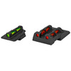 Hi-Viz Interchangeable Front and Rear Sight Set for Ruger Security-9 - Front sight includes Green, Red and Black replaceable LitePipes