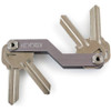 KeyDisk Mini Gun Metal Gray- Minimalist EDC Key Organizer