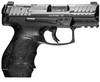 HK 81000809 VP9SK Sub-Compact 9mm Luger 12+1/15+1 3.39" Black Polygonal Rifled Barrel, Black Optic Ready/Serrated Slide Black Polymer Frame, Night Sights, Black Finger Grooved Polymer Grips Ambidextrous