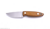 BRISA Scara 60 Fixed EDC Knife - 2.37" RWS-34 Drop Point Blade, Full Flat Grind, Mustard Micarta Handles, Kydex Sheath