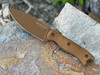 KA-BAR Becker BK19 Nessmuk Fixed Blade Knife - 4.312" 1095 Tan Nessmuk Blade, Tan Ultramid Handles, Polymer Sheath