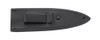 CRKT Shrill Fixed Boot Knife - 4.769" Double Edge Blade, Black Micarta Handles, Leather Sheath