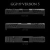 Grey Ghost Precision GGP-19 Stripped Slide For Glock 19 Gen 5 - Version 5, Trijicon RMR/Leupold DPP Optic Cut, Cerakote OD Green  Finish