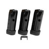 Shield Arms Z9 9MM 9 Round Magazines - 3 PACK - Fits Glock 43, PowerCron Finish, Black