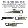 Real Avid The Pistol Tool - Multi-Tool, Flat Dark Earth Finish, Stainless Steel Construction