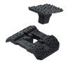 Magpul MAG1365-BLK Rail Covers Type 2 Half Slot for M-LOK Black Aggressive Textured Polymer