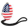 Sabre Personal Safety Alarm - Includes Snap Clip Key Ring, American Flag