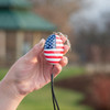 Sabre Personal Safety Alarm - Includes Snap Clip Key Ring, American Flag