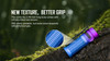 Olight Baton 3 Rechargeable Limited Edition Flashlight - 1200 Lumens, 166 Meter Beam, Limited Edition Roadster Color Scheme