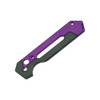 Kizer Knives Hyper Purple/Green Aluminum Replacement Handle Scales - H3632PG