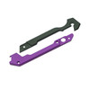 Kizer Knives Hyper Purple/Green Aluminum Replacement Handle Scales - H3632PG