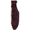 Buck 664 Alpha Hunter Fixed Blade Knife - 3.625" S35VN Satin Drop Point, Layered Richlite Handles, Leather Sheath - 13465