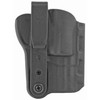 DeSantis 137 Slim-Tuk IWB Holster - Inside the Pants Holster, Fits S&W J-Frame, Ambidextrous, Black Kydex