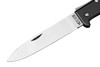 Otter Mercator Solingen K55 Black Cat Lockback Folding Knife - 3.5" Carbon Steel Blade, German Army Issued, Black Stainless Steel Handles - L154