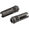 Warrior 1 COMBO - Surefire WARCOMP Flash Hider 556 & WARDEN Multi Cal Fast-Attach Blast Regulator - Black