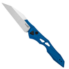 Kershaw Limited / Exclusive Launch 13 AUTO Folding Knife - 3.5" CPM-154 Satin Wharncliffe Blade, Blue Anodized Handles - 7650BLUBL