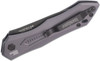 Kershaw Launch 6 AUTO Folding Knife - 3.75" CPM-154 Black DLC Blade, Gray Aluminum Handles - 7800GRYBLK