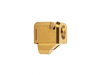 Zaffiri Precision Blowhole Compensator - 9MM, 1/2x28, For Glock 17/19/34 9mm Gen 1-5, Gold TiN Finish