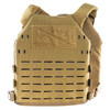 High Speed Gear Core Plate Carrier - Body Armor Carrier, Designed to Fit Small SAPI or 8"X10" Commercial Plates, Nylon Construction, Coyote Brown