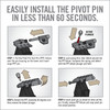 Real Avid Pivot Pin Tool Pro For AR15 - Pivot Pin Installation Tool