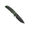 Olight Oknife Rubato 3 Rail Lock Folding Knife - 2.96" 154CM Black Drop Point Blade, Textured OD Green Aluminum Handles - RUBATO-3-ODGN