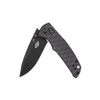 Olight Oknife Rubato 3 Rail Lock Folding Knife - 2.96" 154CM Black Drop Point Blade, Textured Gunmetal Gray Aluminum Handles - RUBATO-3-GMG