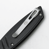 Vosteed Cutlery Corsair Folding Knife - 3.25" Nitro-V Drop Point Blade, Black Micarta Handle, Crossbar Lock - CS29NWMK