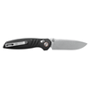 Vosteed Cutlery Corsair Folding Knife - 3.25" Nitro-V Drop Point Blade, Black Micarta Handle, Crossbar Lock - CS29NWMK