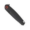 CobraTec Knives Rath Folding Knife - 3.5" D2 Black Drop Point Blade, Black G10 Handles