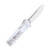 CobraTec Limited Edition Special Forces OTF - 3.25" D2 Blade, Silver Anodized Aluminum Handles