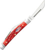 Case XX 10747 Small Congress Jig Dark Red Bone Stainless Steel Pocket Knife