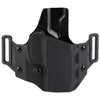 Crucial Concealment Covert OWB Holster - Right Hand, Kydex, Black, Fits Taurus G3C/G2C