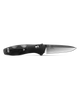 Benchmade Barrage AXIS-Assisted Folding Knife - 3.6" Satin Plain Blade, Black Valox Handles - 580