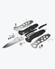 Benchmade Barrage AXIS-Assisted Folding Knife - 3.6" Satin Plain Blade, Black Valox Handles - 580