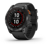 Garmin fēnix 7X Pro – Solar Edition - Slate Gray with Black Band, 51mm Case Size