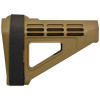 SB Tactical SBM4 AR-15 Pistol Stabilizing Brace - FDE SBM4-02