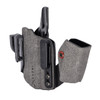 Safariland INCOGX IWB Holster for the Glock 17/19 - Joint Collaboration with Haley Strategic, Integrated Magazine Caddy, Microfiber Suede Wrapped Boltaron Construction, Right Hand