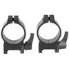 Warne Maxima Quick Detach 30mm Rings - Medium Height, Matte Black Finish