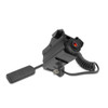iProtec 6081 RMLSR Rail Mounted Red Laser for Handguns or Long Guns - Includes Pressure Switch, Black