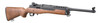 Ruger 5801 Mini-14 Ranch 5.56NATO Rifle - 5+1, 18.50" Barrel, Blued Finish, Hardwood Stock, Optics Ready