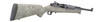 Ruger 5877 Mini-14 Ranch 5.56NATO Rifle - 5+1, 18.50" Barrel, Blued Steel Finish, Hogue Ghillie Green Stock, Optics Ready