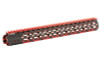 Leapers, Inc. - UTG - UTG PRO,  M-Lok Super Slim Free Floating Rail Black/Red 2-Tone Fits AR-15 - 15"