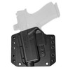 Bravo Concealment BCA OWB Holster for the Glock 43/43X/43X MOS - 1.5" Belt Loops, Left Hand, Black, Polymer